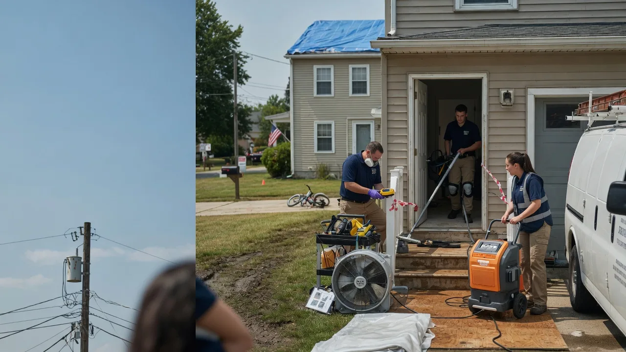 Water Damage Repair in Lansing, KS near me